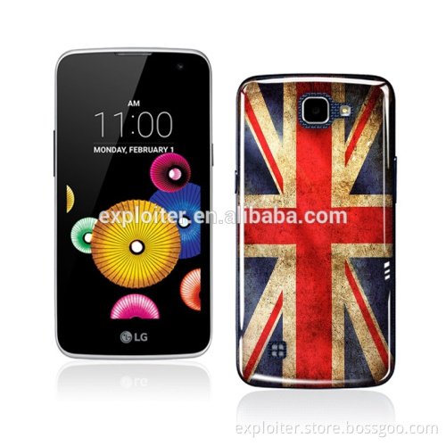 Full protective epoxy resin customizable phone cover for LG4 cover